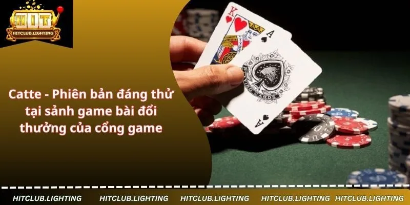 Catte - Phiên bản đáng thử tại sảnh game bài đổi thưởng của cổng game
