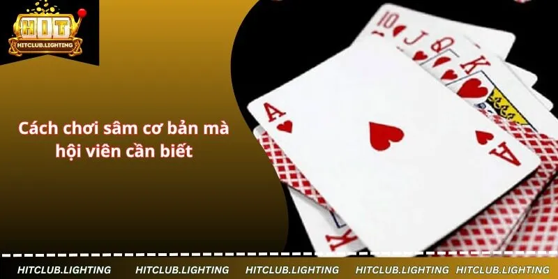 Cách chơi sâm cơ bản mà hội viên cần biết